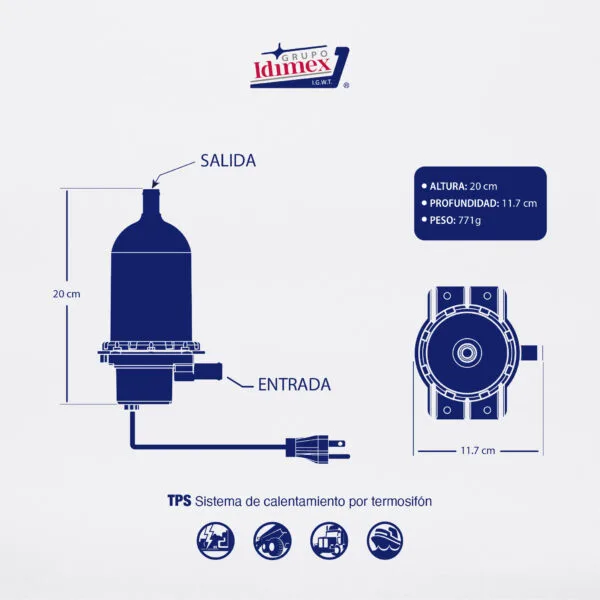 esquema precalentador tps