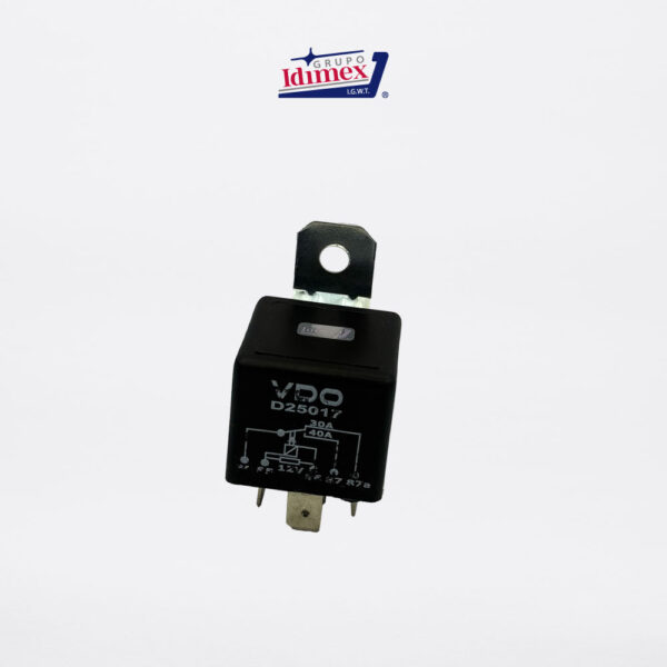 Relevador VDO D25017 12V – 5 Terminales 40A