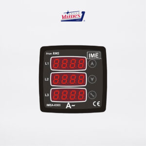 Amperímetro Digital IMEA 0303 de 72 x 72 mm