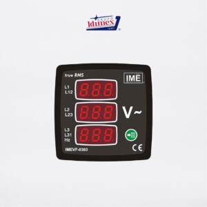 Voltímetro-Frecuencímetro Digital IMEVF 0303 de 72 x 72 mm